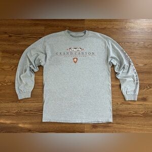 Gray Grand Canyon Long Sleeve Shirt